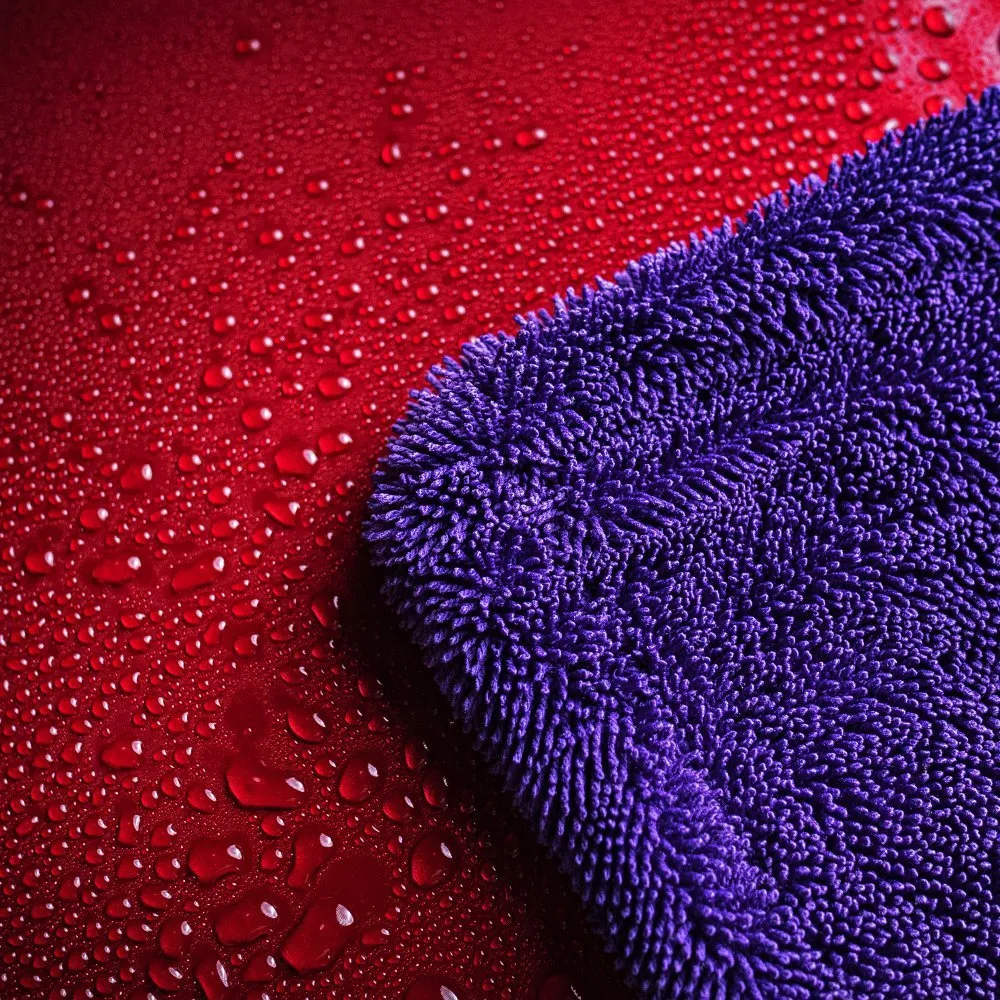 Prosop Uscare 60x90cm 1200gsm Purple Duo Twisted Loop — imaginea 3