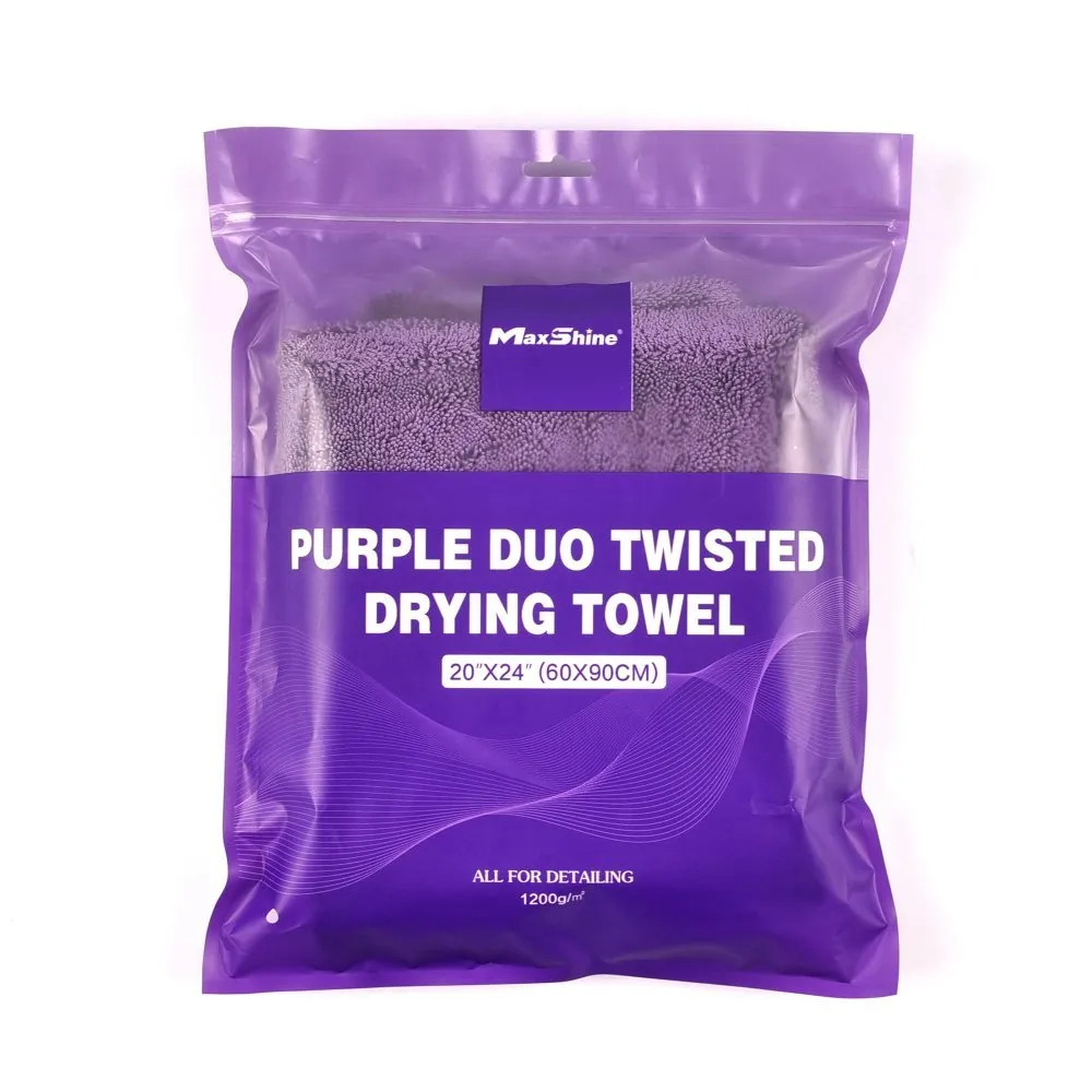 Prosop Uscare 60x90cm 1200gsm Purple Duo Twisted Loop — imaginea 4