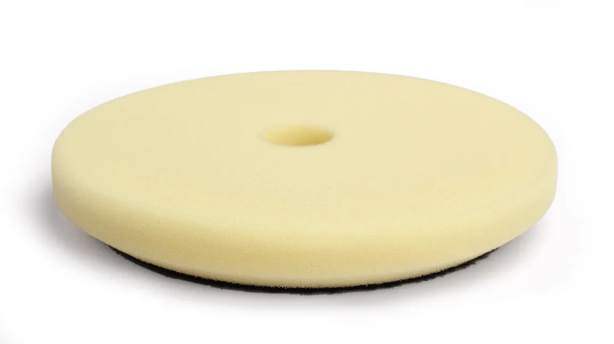Burete Subțire Universal, Polish Mediu, Galben, 125mm — imaginea 6
